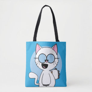 Tote Bag Pythagore le chat Fourre-tout