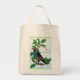 Tote Bag Quail à Holly