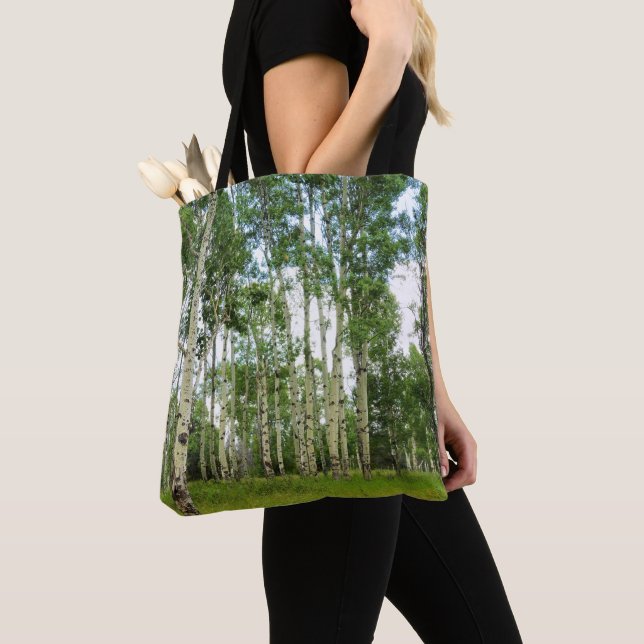 Tote Bag Quaking Aspens (Close Up)
