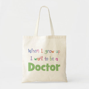 Tote Bag Quand je grandis le docteur