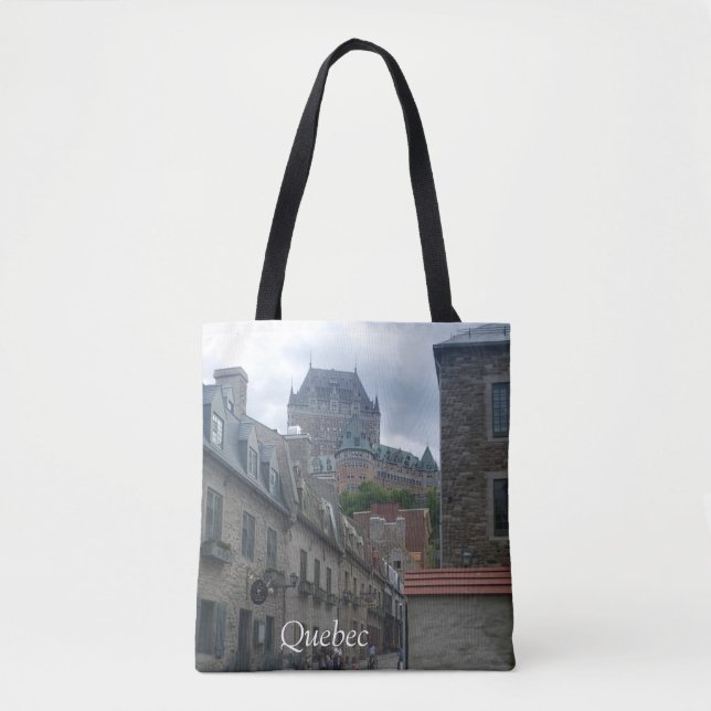 Tote Bag Quartier historique de Québec (Devant)