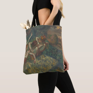 Tote Bag Quatre danseurs d'Edgar Degas, Ballet Fine Art