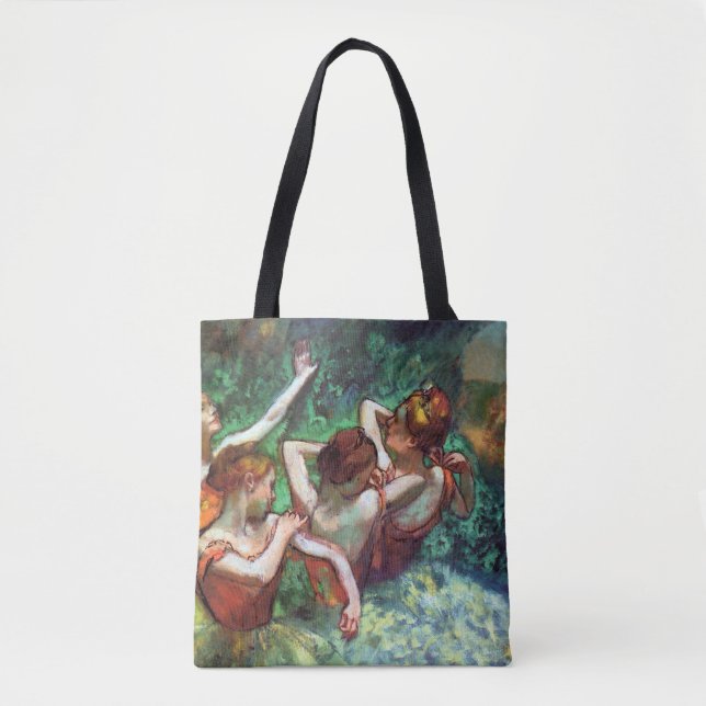 Tote Bag Quatre danseurs par Degas (Devant)