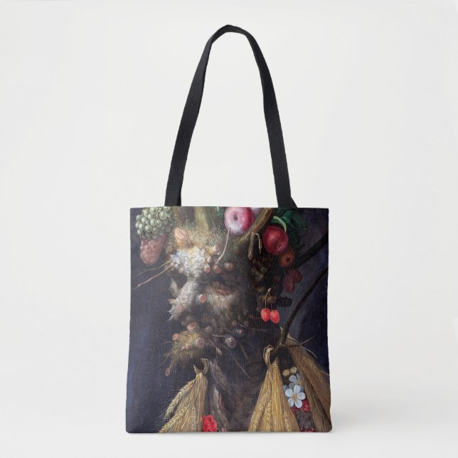 Tote Bag Quatre saisons en une tête, Arcimboldo (Devant)