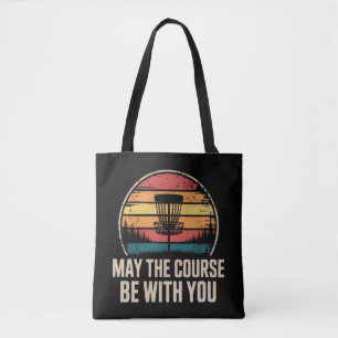 Tote Bag Que le parcours soit avec vous Cadeau de golfeur d