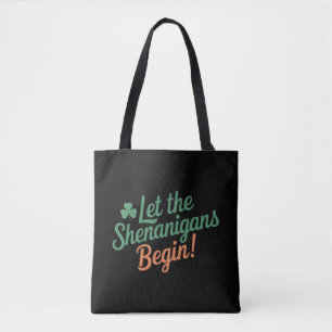 Tote Bag Que Les Shenanigans Commencent Un St patrick Irlan