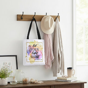 Tote Bag Que votre lumière brille 