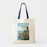 Québec Canada Travel Art Vintage