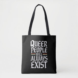 Tote Bag Queer Pride Pride Les Gens Queer Existeront Toujou