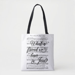 Tote Bag Quel ami nous avons en Jésus, Hymn