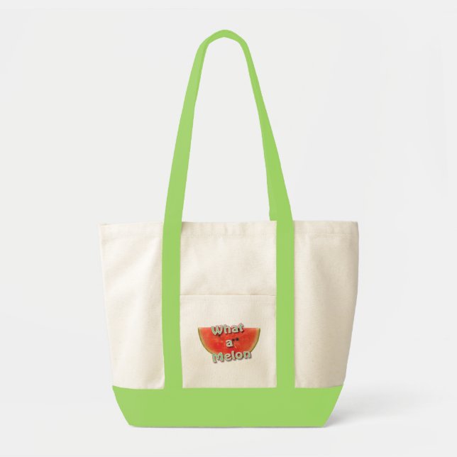 Tote Bag quel melon (Devant)