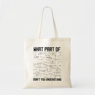 Tote Bag Quelle partie de Don't you Understanding
