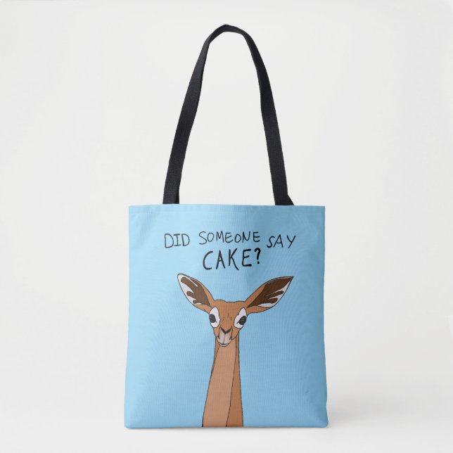 Tote Bag Quelqu'Un A Dit Du Gâteau ? (Devant)