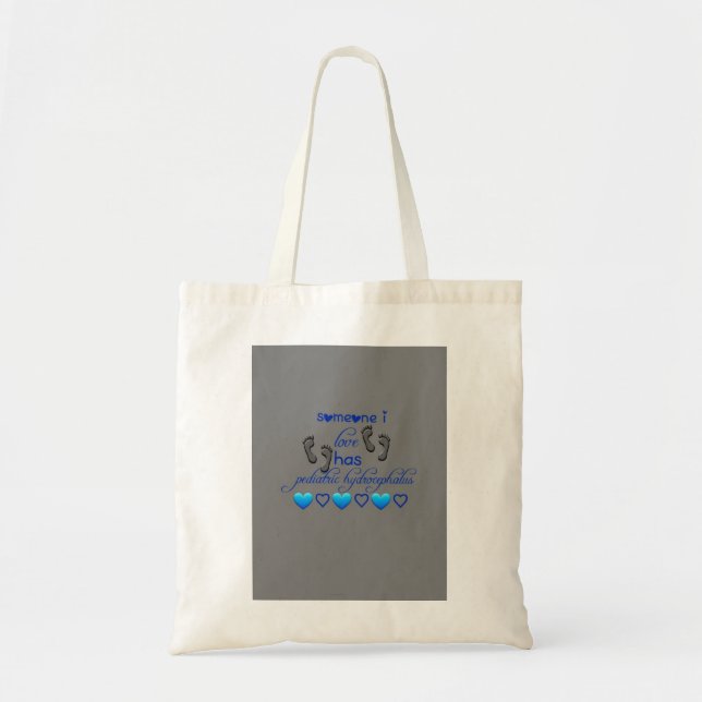 Tote Bag quelqu'un amour d'I a la hydrocéphalie fourre-tout (Devant)