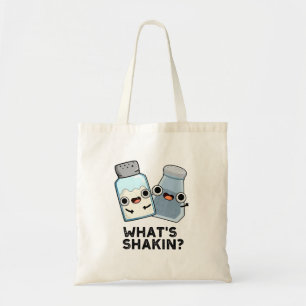 Tote Bag Qu'est-ce que Shakin Funny Sel et Pepper Shaker Pu