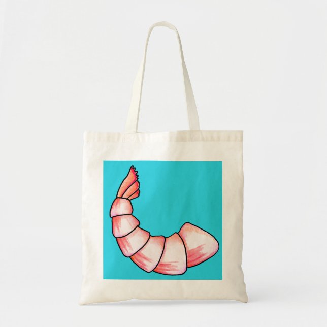 Tote Bag Queue de crevette (Devant)