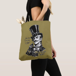 Tote Bag Qui est précieux?! Lord caricature spirituel
