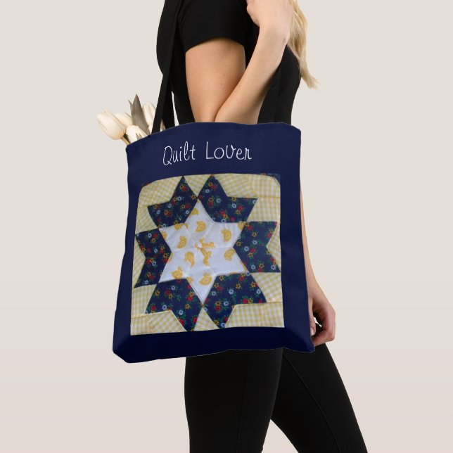 Tote Bag - Quilt Lover (Close Up)