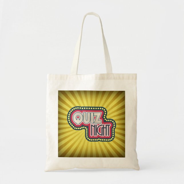 Tote Bag Quiz Soirée (Devant)