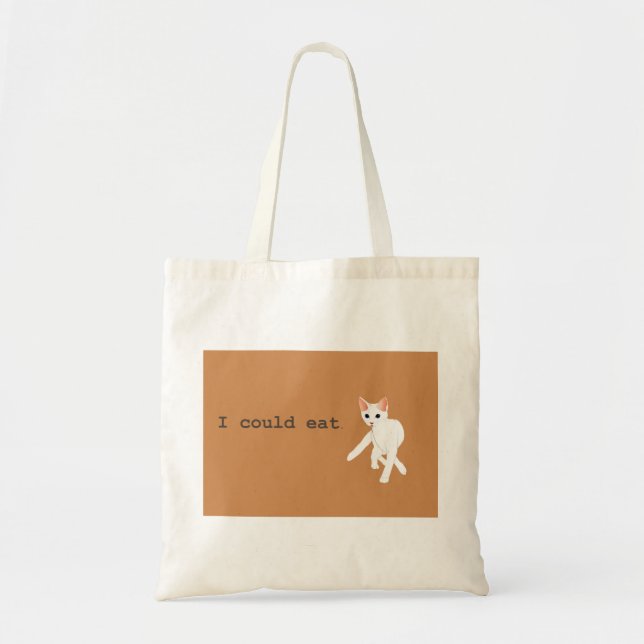 Tote Bag Quota de Cat funny (Devant)