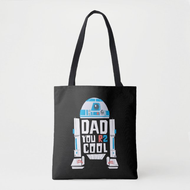 Tote Bag R2-D2 | Dad You R2 Cool (Devant)