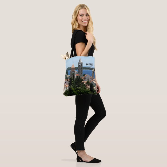Tote Bag Rab, Croatie photo paysage (Sur le modèle)