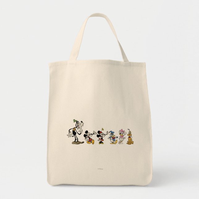 Tote Bag Raccourcis principaux | Mickey & Friends (Devant)