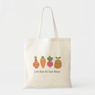 Tote Bag Racine mignonne pour les autres légumes Humour de 
