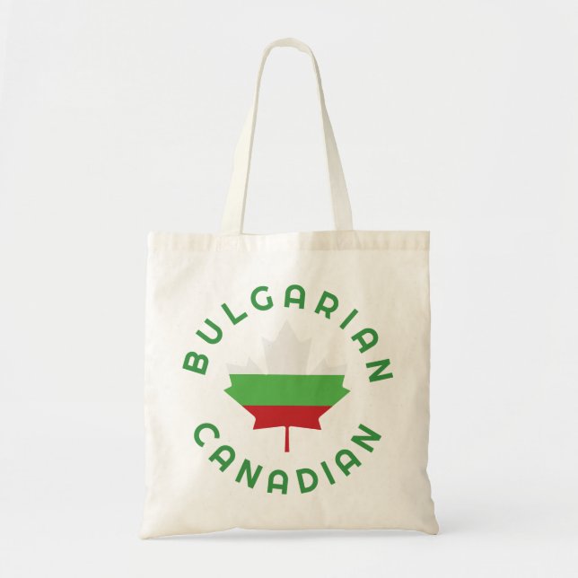 Tote Bag Racines bulgares canadiennes (Devant)