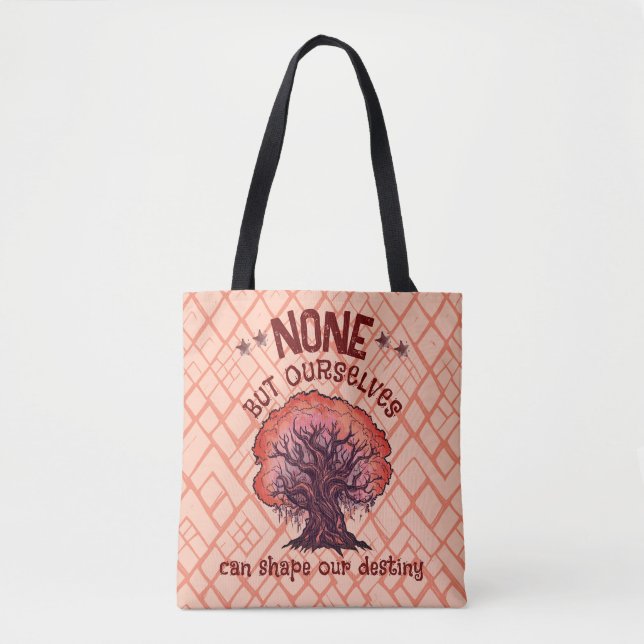 Tote Bag Racines du destin : auto-autonomisation (Devant)