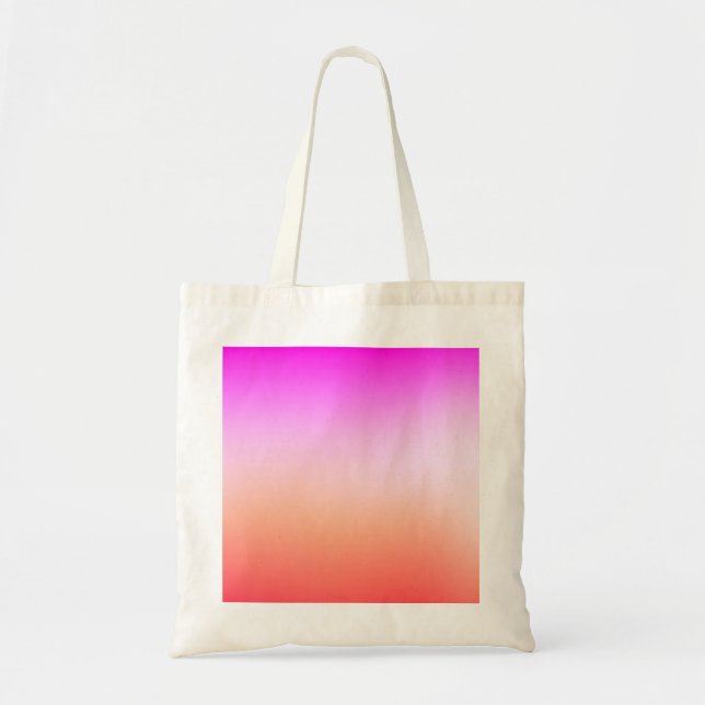 Tote Bag Radiant Pastel Sunset Gradient (Devant)
