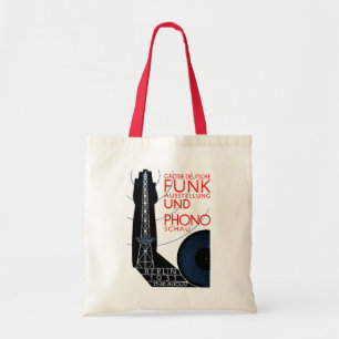 Tote Bag Radio de 1931 Allemands et expo de musique