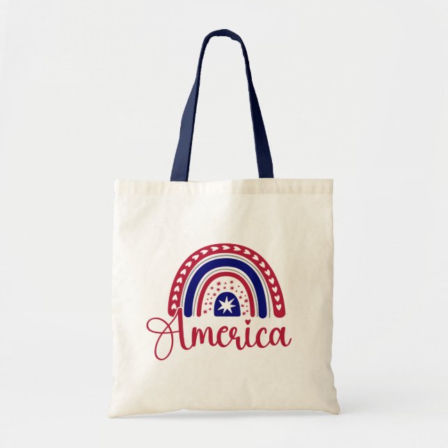 Tote Bag Rainbow America (Devant)