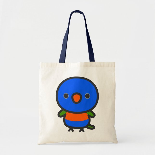 Tote Bag Rainbow Lorikeet (Devant)