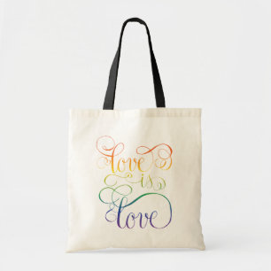 Tote Bag Rainbow Love is Love