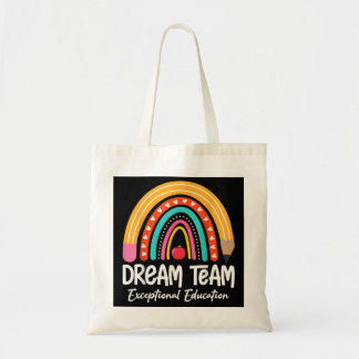 Tote Bag Rainbow Pencil Dream Exceptionnel Education Team S