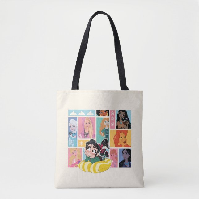 Tote Bag Ralph rompt Internet| Comfy Squad (Devant)