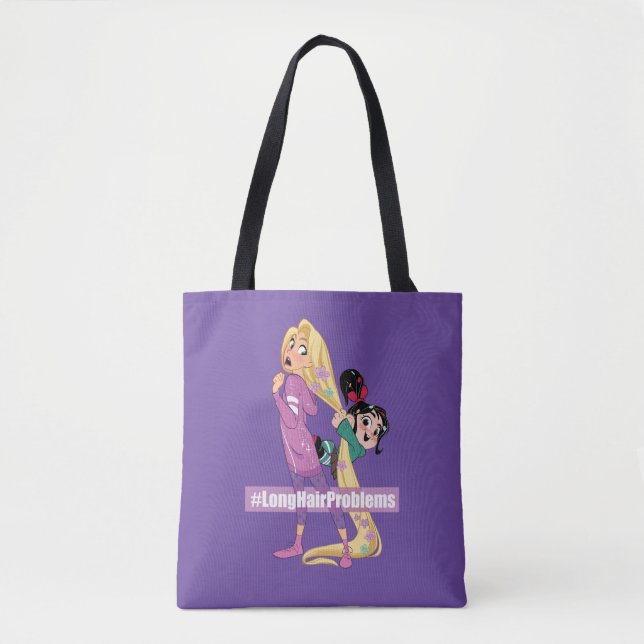 Tote Bag Ralph rompt Internet| #LongHairProblems (Devant)