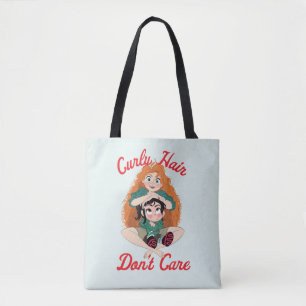 Tote Bag Ralph rompt Internet  Mérida - Cheveux bouclés