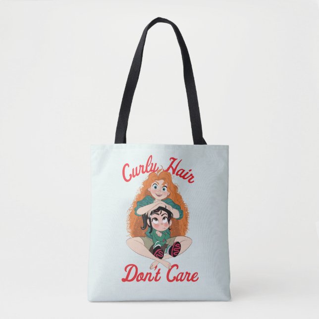 Tote Bag Ralph rompt Internet| Mérida - Cheveux bouclés (Devant)