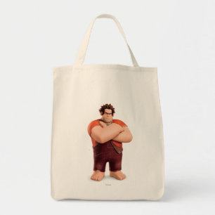 Tote Bag Ralph Wreck-It debout avec les armes croisées