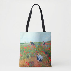 Tote Bag Ramasser les fleurs dans un champ, Mary Cassatt