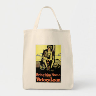 Tote Bag Ramenez-le chez lui avec le prêt de la victoire