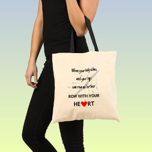 Tote Bag Rangez avec votre motivation cardiaque