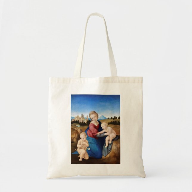 Tote Bag Raphael Raffaello Madonna et bébé Saint (Devant)