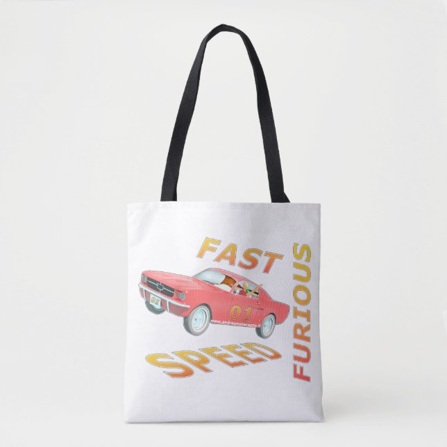 Tote Bag Rapide et rapide furieux 01 (Devant)