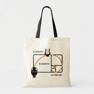 Tote Bag Rapport Doré Grèce : Euphonie, Harmonie, Géométrie