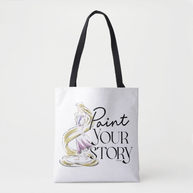 Tote Bag Rapunzel | Peindre votre histoire (Devant)