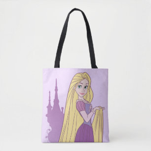 Tote Bag Rapunzel & Tower Graphic