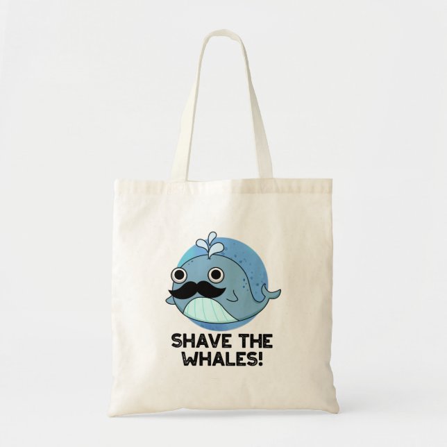 Tote Bag Raser Les Baleines Drôle Animal Pun (Devant)